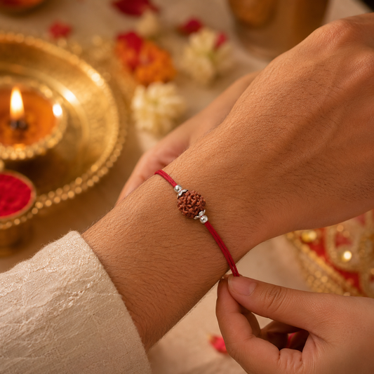 Rudraksha Rakhi