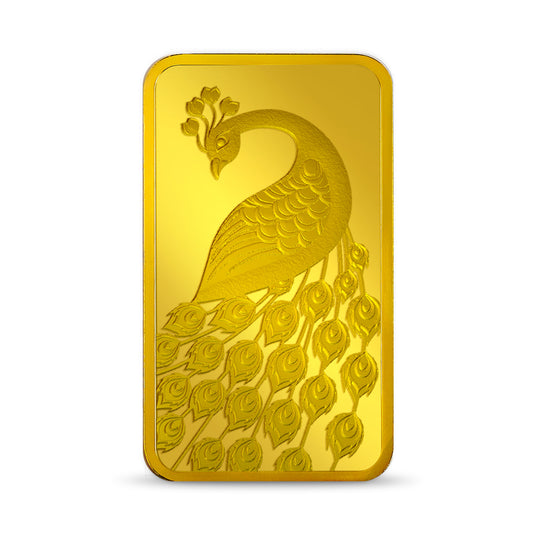 2g Peacock Gold Bar 24K (999.9+) Purest