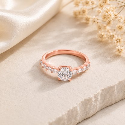 Prism Solitaire Ring
