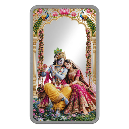 Radha Krishna 50gm Silver Bar | Limited Edition (5pcs left)