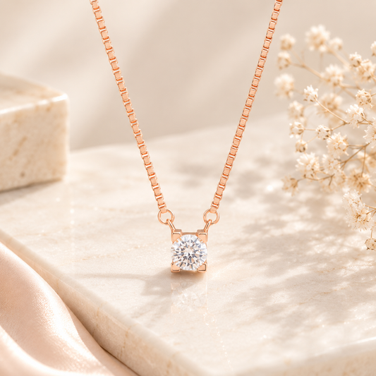 Radiance Solitaire Pendant