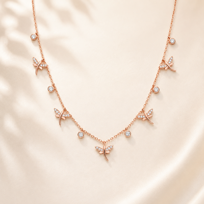 Enchanted Dragonfly Necklace
