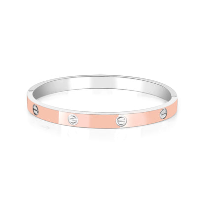 Rose Gold Screw Bracelet