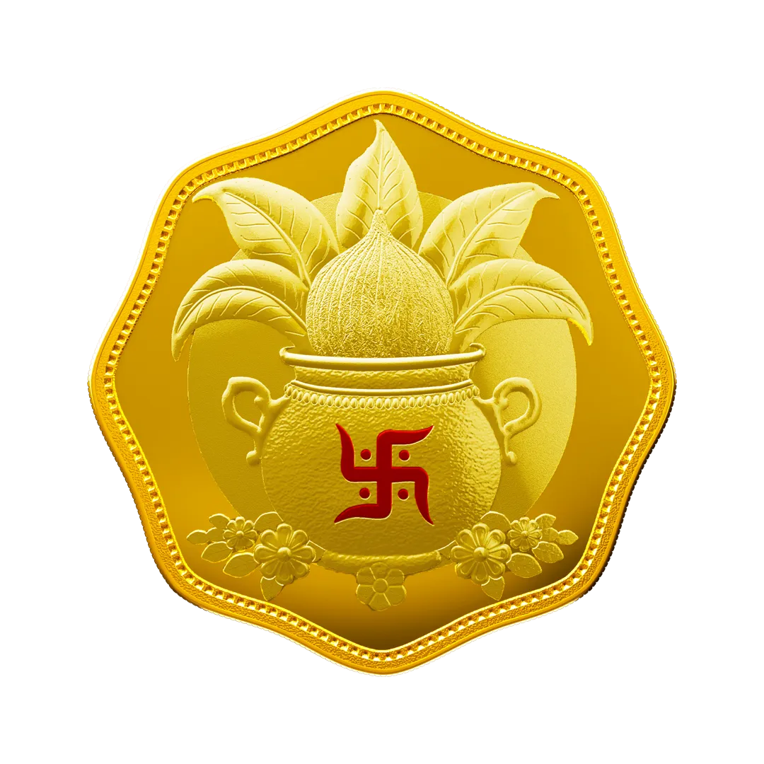5g Shubh Aarambh Gold Coin 24K (999.9+) Purest