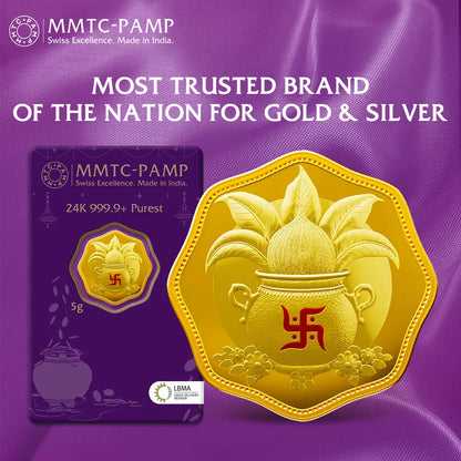 5g Shubh Aarambh Gold Coin 24K (999.9+) Purest