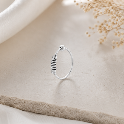 Spiral Hoop Nose Pin