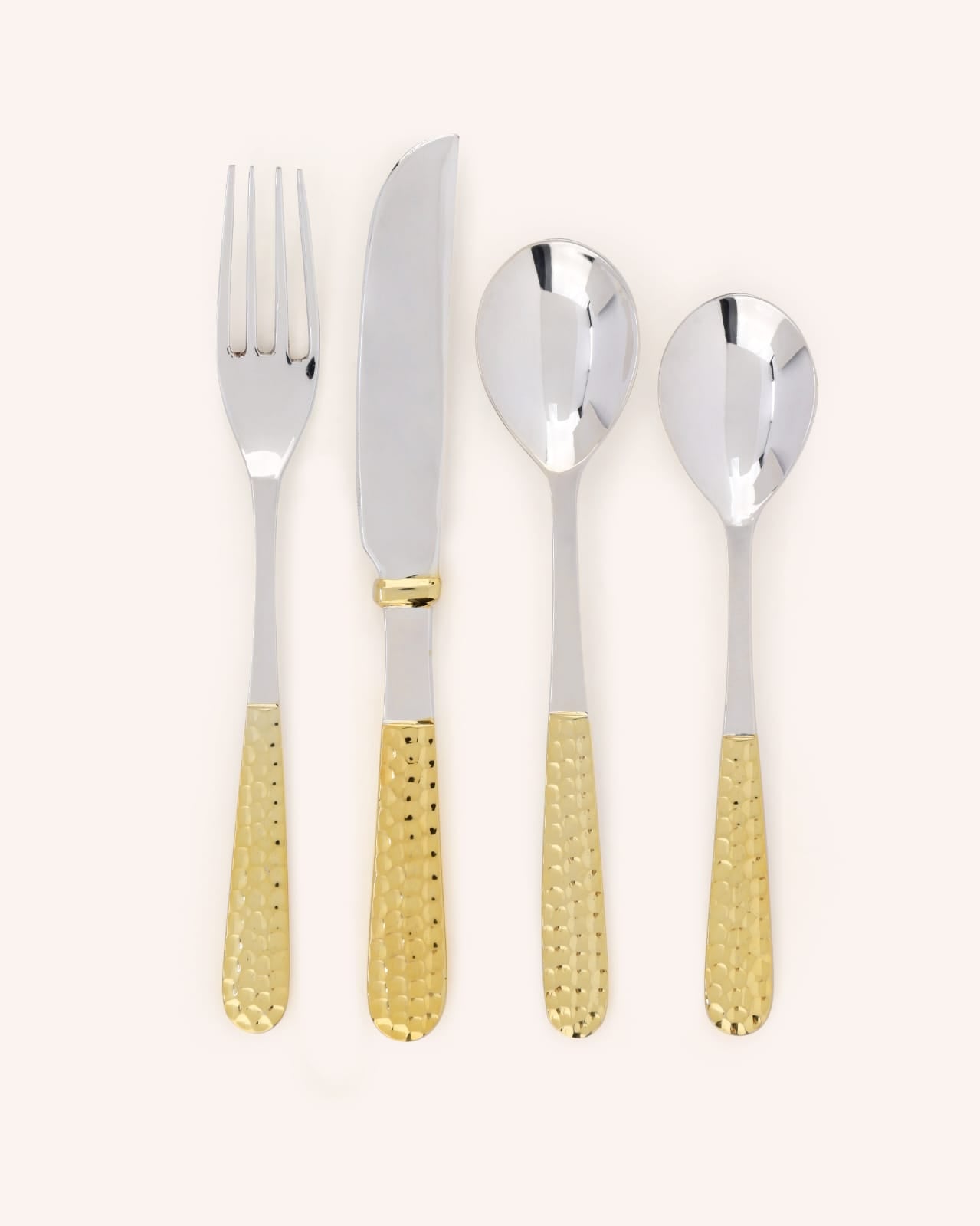 Hammered Dinner Set