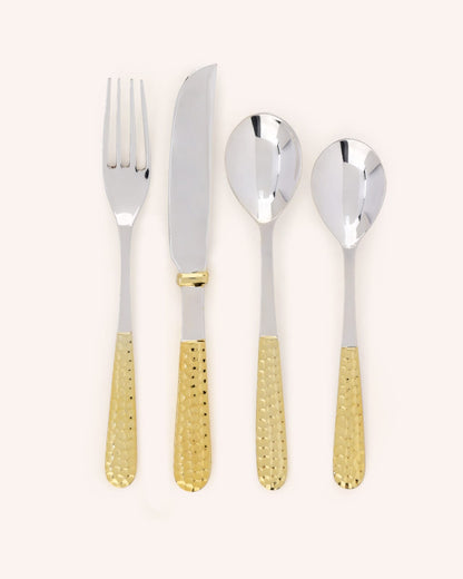 Hammered Dinner Set