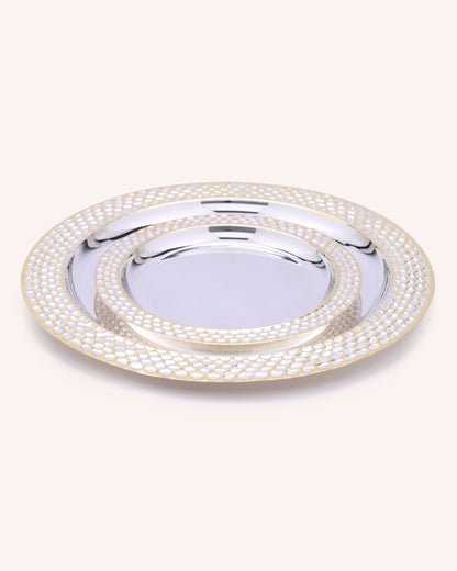 Hammered Dinner Set