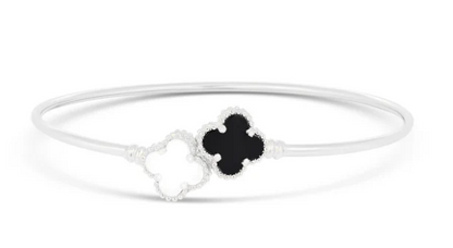 Yin & Yang Clover Bracelet