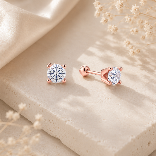 Rose Gold Studs