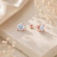 Rose Gold Studs