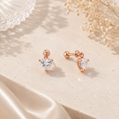 Eternal Heart Earrings