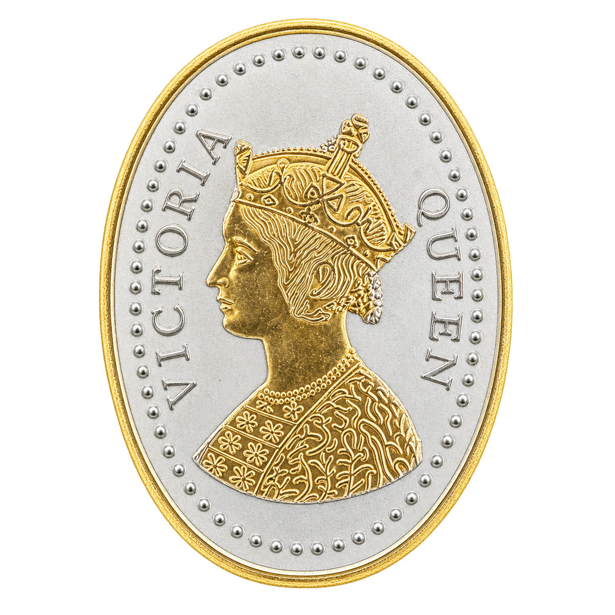 Queen Victoria 50gms Silver Coin | Limited to 1 piece | 999 Pure