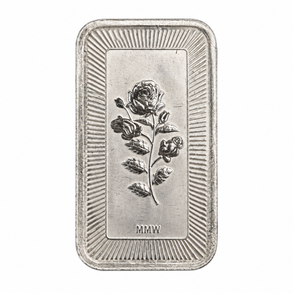 Rose 20gm Silver Coin | Limited to 1 piece | 999 Pure