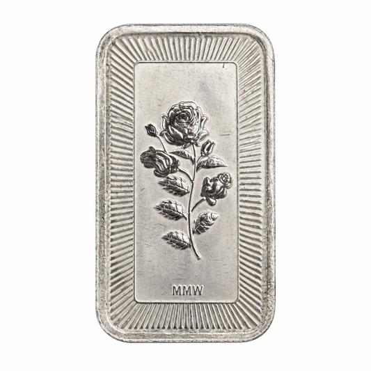 Rose 20gm Silver Coin | Limited to 1 piece | 999 Pure