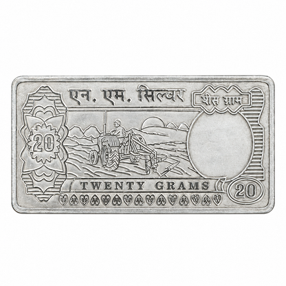 20gm Silver Bar | Limited to 1 Piece | 999 pure