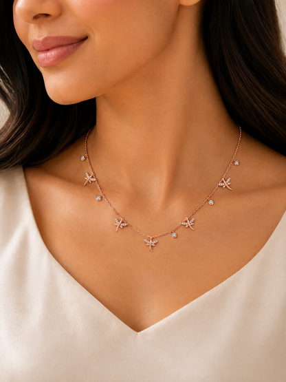 Enchanted Dragonfly Necklace
