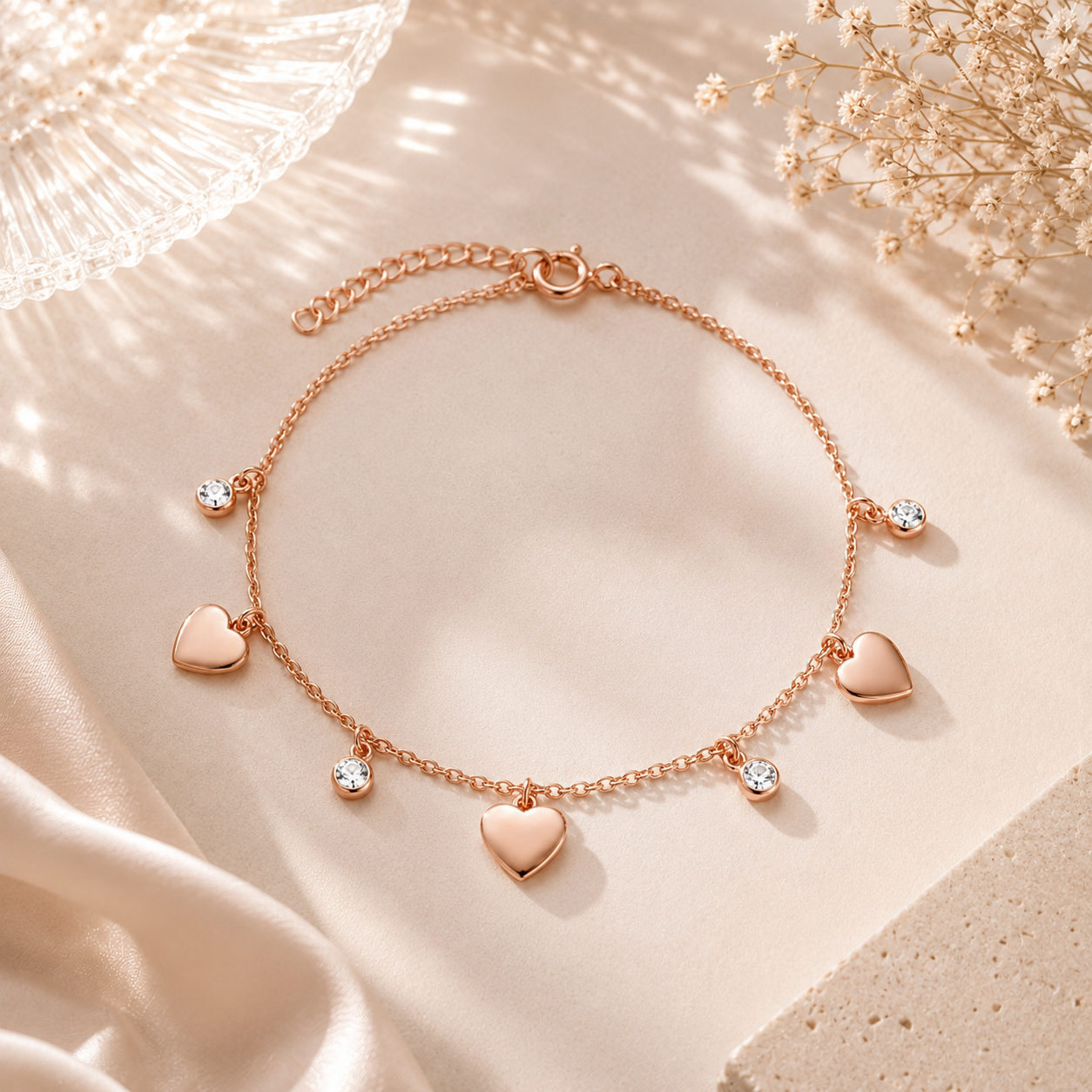 Sweetheart Charm Bracelet