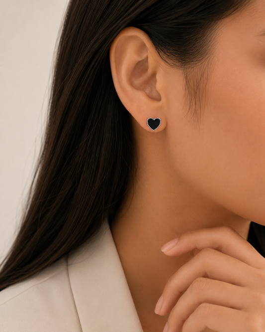 Heart Studs